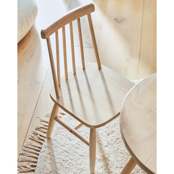 Dilcia kaucsukfa gyerek asztal, ø 55 cm - Kave Home-image-4