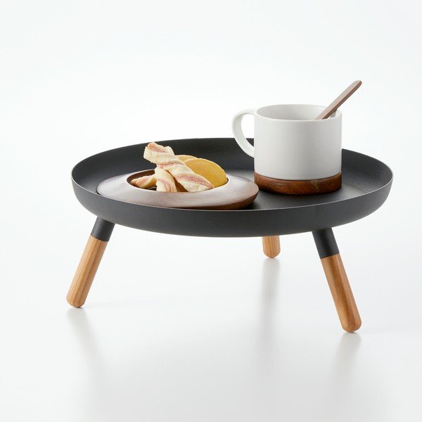 Fém tálca ø 32 cm – YAMAZAKI-image-2