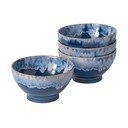 Kék agyagkerámia tál szett 4 db-os ø 15 cm Latte – Costa Nova