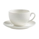 Diamonds fehér porcelán csésze és csészealj, 100 ml - Maxwell & Williams