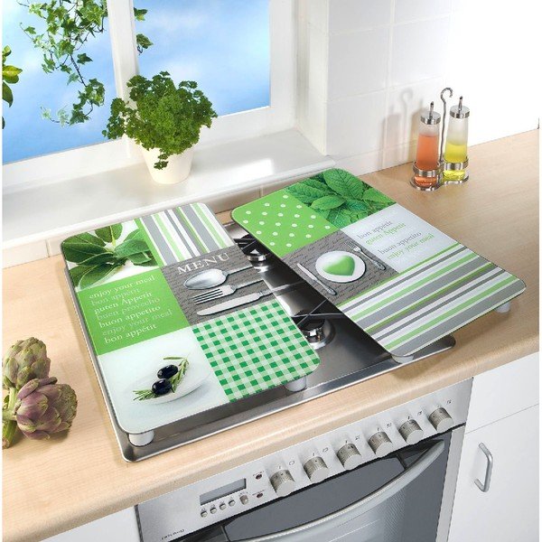 Menu tűzhelyvédő üveglap, 2 darab - Wenko-image-2