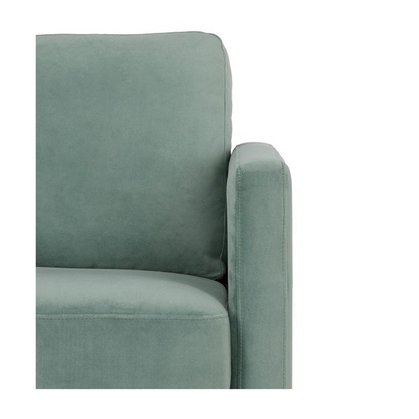 Türkiz bársony kanapé 184 cm Highland – Støraa-image-4