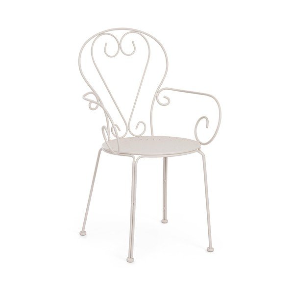 Bézs fém kerti szék Etienne – Bizzotto