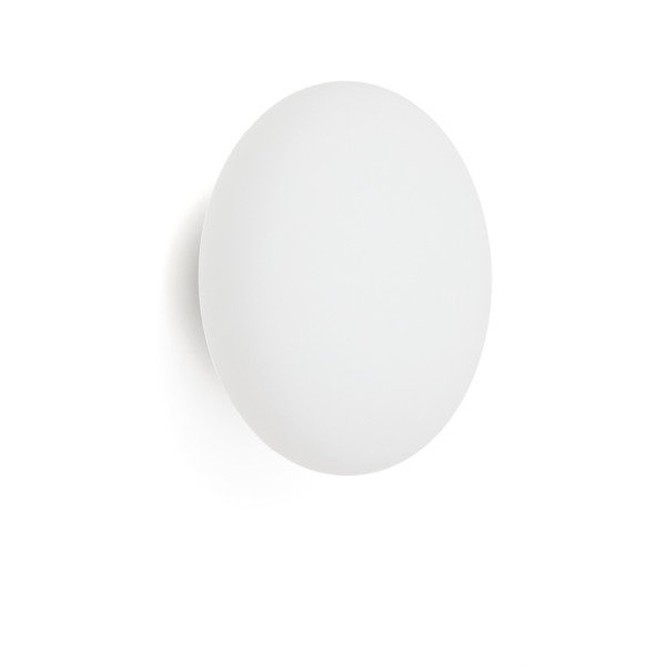 Fehér-ezüstszínű fali lámpa ø 26 cm Bamila – Kave Home