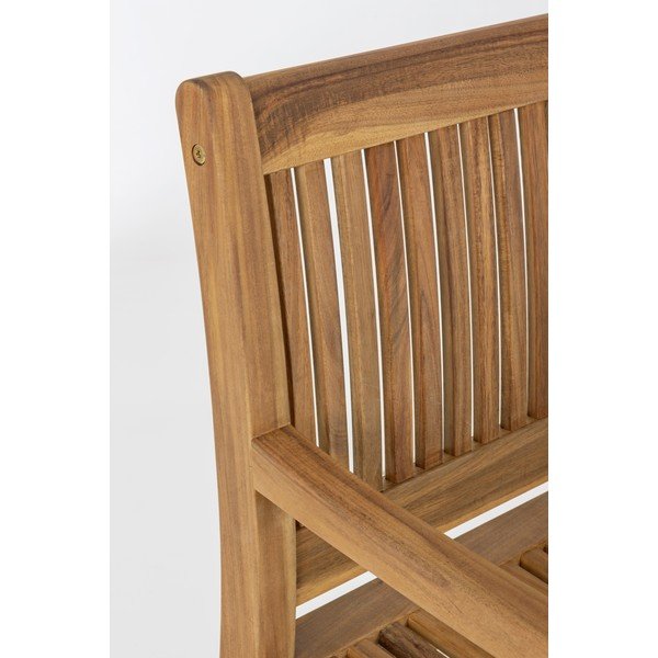 Natúr színű tömörfa kerti pad Noemi – Bizzotto-image-1