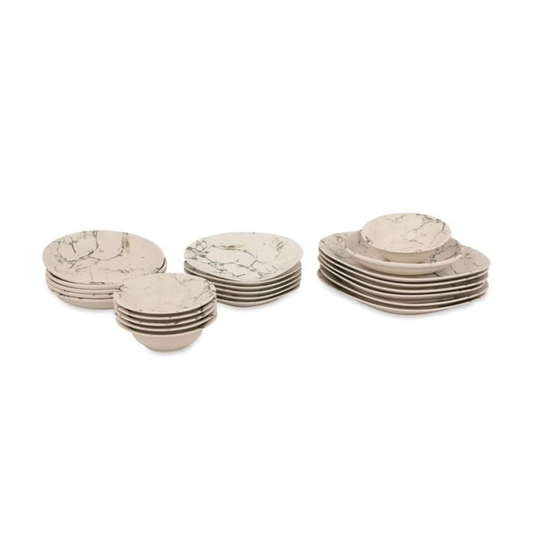 Light Marble 24 db-os porcelán étkészlet - Kütahya Porselen-image-2
