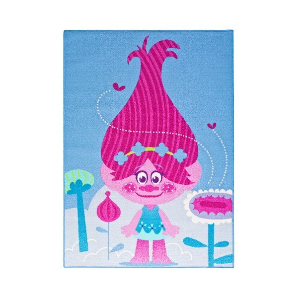 Trolls Queen gyerekszoba szőnyeg, 95 x 133 cm - Universal-image-1