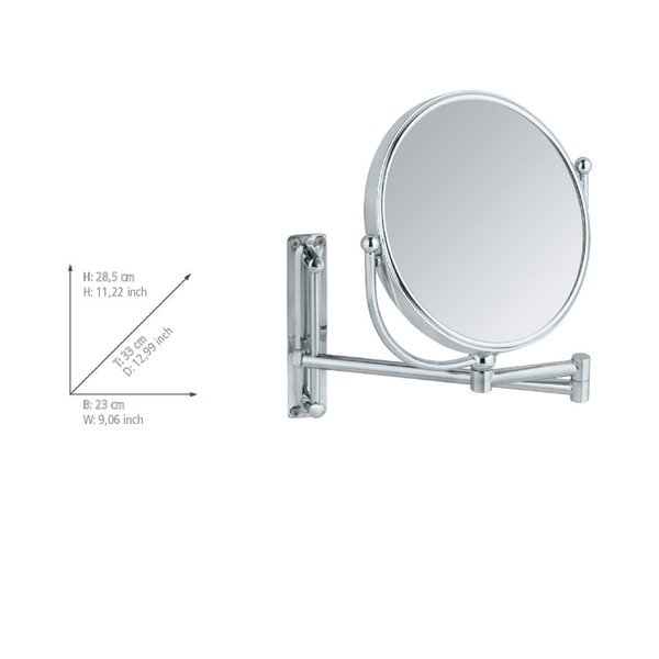 Kozmetikai tükör ø 19 cm Deluxe – Wenko-image-1