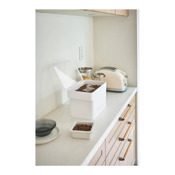 Eledeltartó doboz és tálka szett kisállatoknak Tower – YAMAZAKI-image-1