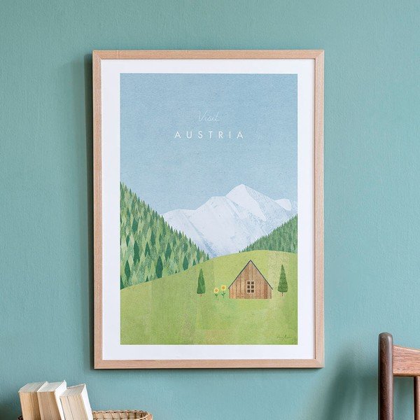 Poszter Austria, 50x70 cm - Travelposter-image-2
