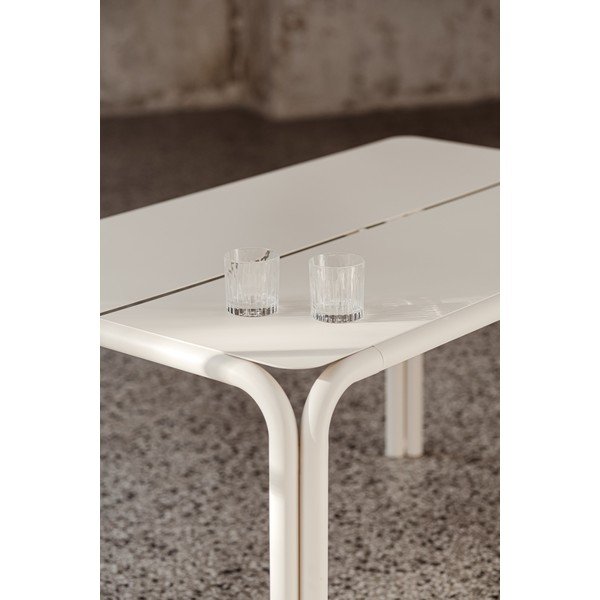 Fém kerti étkezőasztal 84x135 cm Nokk – noo.ma-image-4