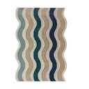 Kék kézi szövésű gyapjú szőnyeg 140x200 cm Cascade Wool – Flair Rugs