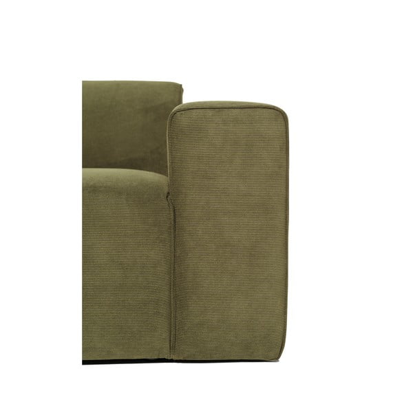 Sting zöld kordbársony kanapé modul, jobb oldali - Scandic-image-4