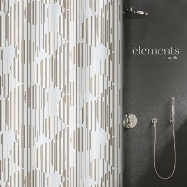 Zuhanyfüggöny 180x200 cm Raio – Spirella-image-1