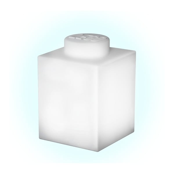 Classic Brick fehér szilikon világító éjjeli lámpa - LEGO®-image-1