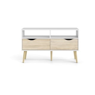 Oslo fehér TV-állvány, 99 x 58 cm - Tvilum