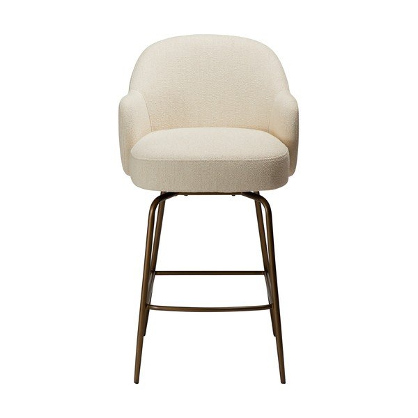 Bézs forgó bárszék (ülésmagasság 70 cm) Bae – DAN-FORM Denmark-image-2