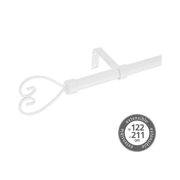 Fém bővíthető függönykarnis 122 - 211 cm – Casa Selección-image-1
