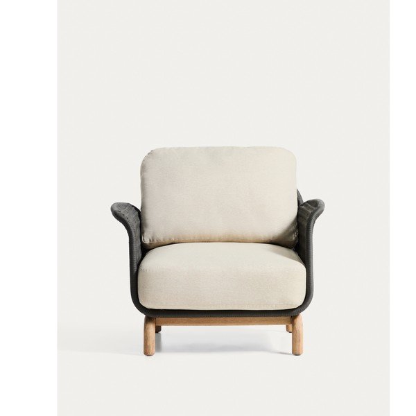 Bézs párnázott kerti fotel Alipa – Kave Home-image-4