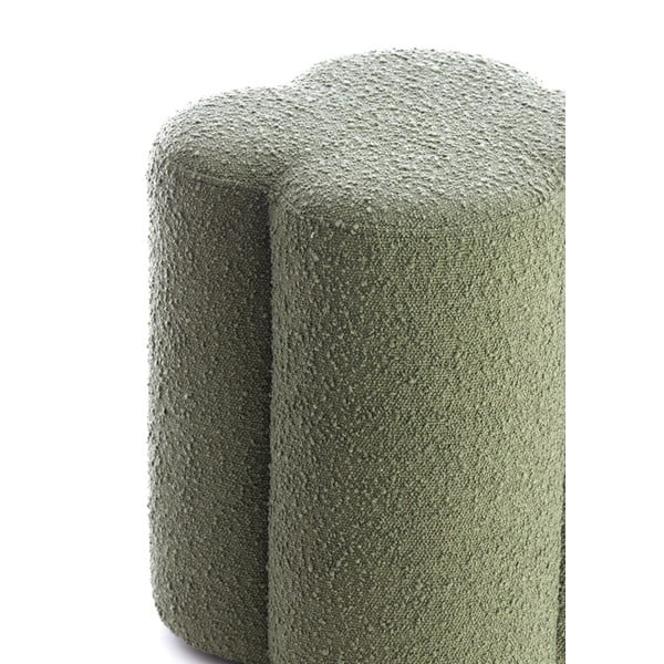 Zöld buklé puff Nalani – Light & Living-image-3