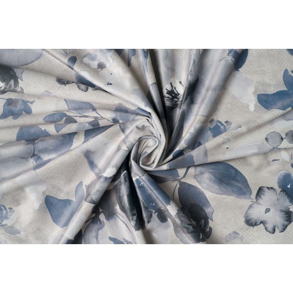 Fehér-szürke függöny 140x260 cm Nirvana – Mendola Fabrics-image-3