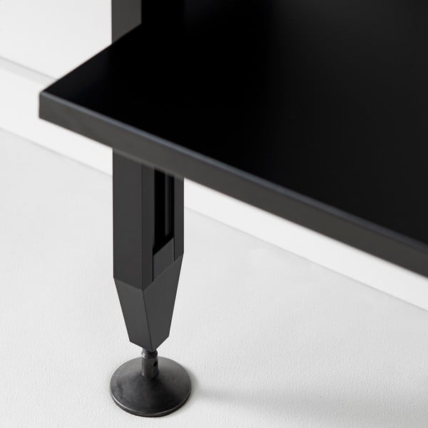 Edge fekete könyvespolc, szélesség 94 cm - Hammel-image-4