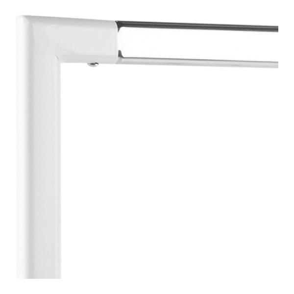 Fehér fém ruhatartó állvány Brent - Actona-image-4