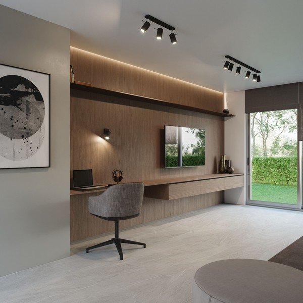 Fekete fém spotlámpa ø 6 cm Etna – Sollux-image-3