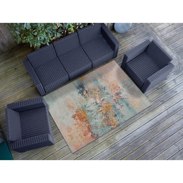 Bézs kültéri szőnyeg 150x80 cm Fancy - Universal-image-1