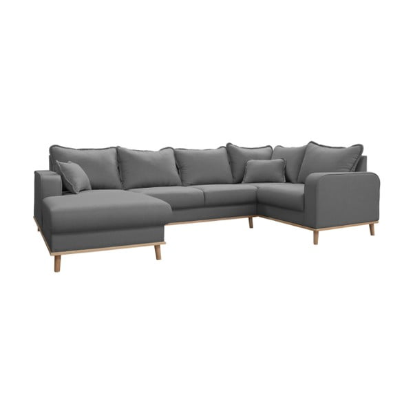 Szürke sarokkanapé (bal oldali) Beata – Ropez-image-2