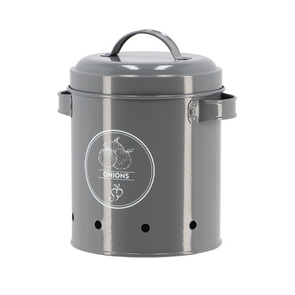 Acél hagymatartó doboz Secret Du Potager – Esschert Design-image-1