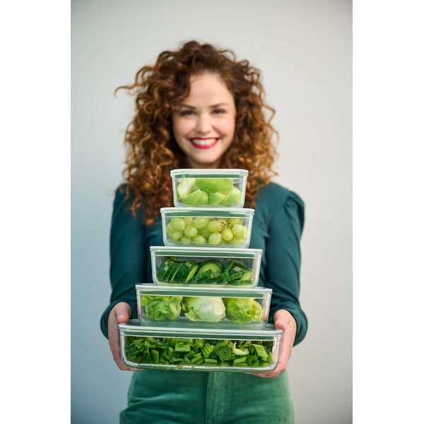 Élelmiszertartó doboz szett 3 db-os Nordic white – Mepal-image-2