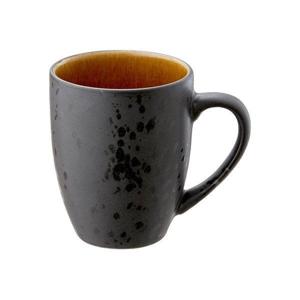 Fekete kerámia bögre szett 4 db-os 300 ml Gastro Black/Mix – Bitz-image-2