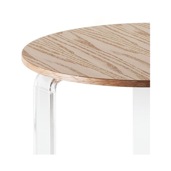 Poole fa dohányzóasztal, ⌀ 48 cm - Tomasucci-image-1