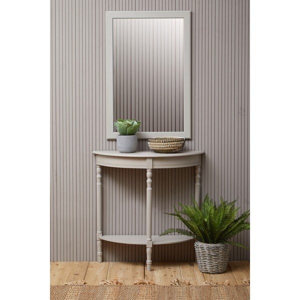 Bézs borovi fenyő konzolasztal 30x80 cm Heritage – Premier Housewares-image-1