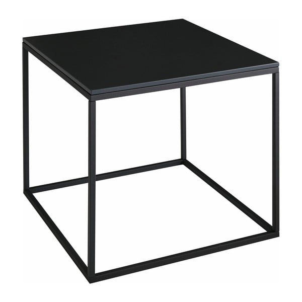 Castana dohányzóasztal fekete asztallappal, szélessége 50 cm - Støraa
