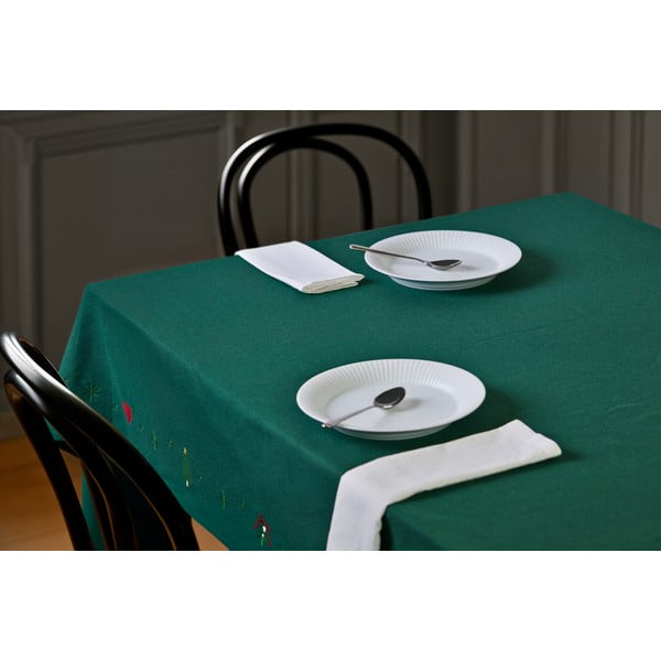 Pamutkeverék asztalterítő karácsonyi mintával 150x270 cm Christmas Fable – JUNA-image-3