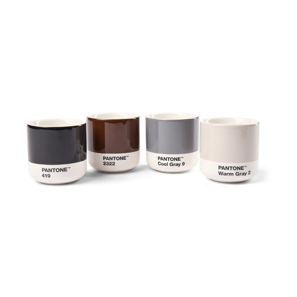 Porcelán eszpresszó csésze szett 4 db-os 100 ml Macchiato – Pantone