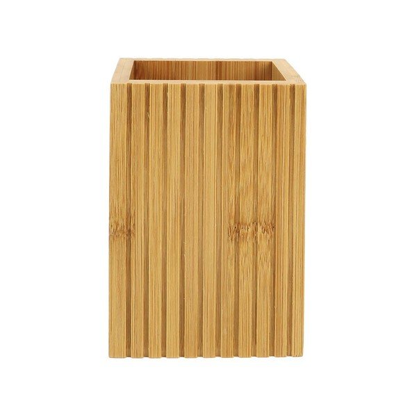 Natúr színű bambusz fogkefetartó pohár Hanoi – douceur d'intérieur