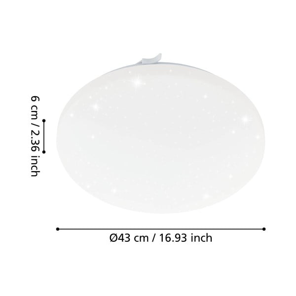 Fehér LED mennyezeti lámpa FRANIA-S – EGLO-image-2