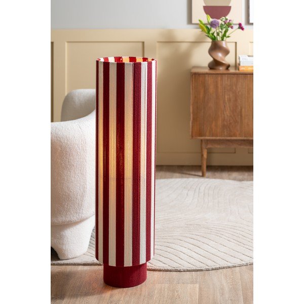 Piros-fehér kötél állólámpa (magasság 106 cm) Vienna Stripes – Leitmotiv-image-1