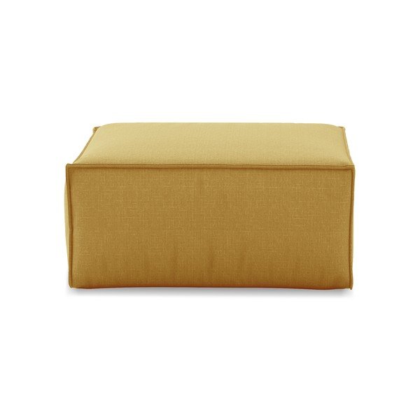Miami sárga puff, 65 x 65 cm - Cosmopolitan Design-image-2