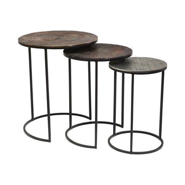 Electra 3 db-os tárolóasztal szett - Kare Design-image-4