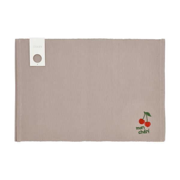 Pamut tányéralátét szett 2 db-os 33x48 cm Bistro – Södahl-image-2