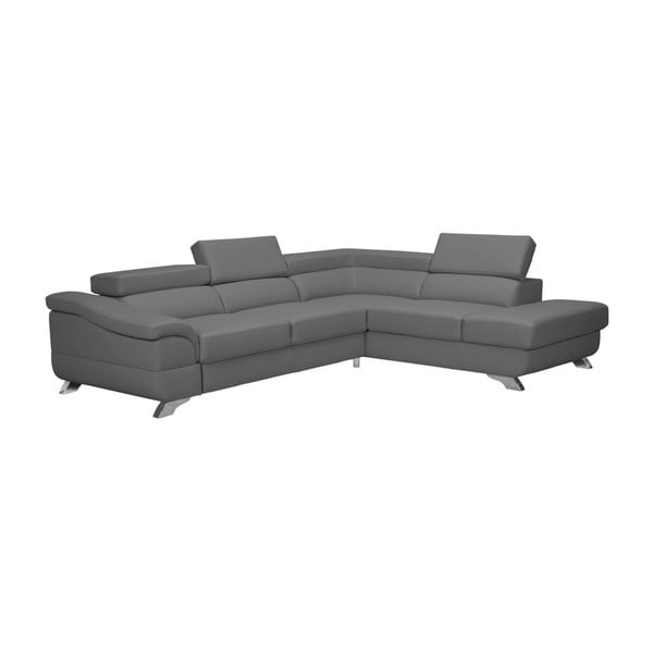 Gamma szürke kihúzható kanapé tárolóval - Windsor & Co Sofas
