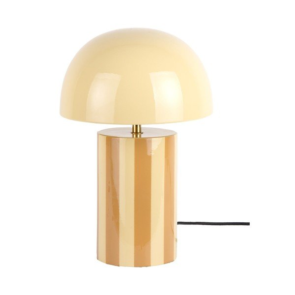 Sárga fém asztali lámpa (magasság 34 cm) Rayado – Leitmotiv