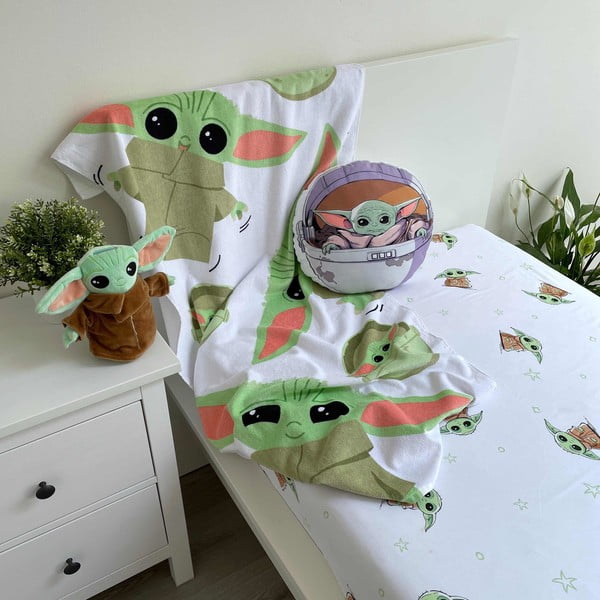 Mikroplüss gyerek párna ø 40 cm Star Wars "Mandalorian 02" – Jerry Fabrics-image-3