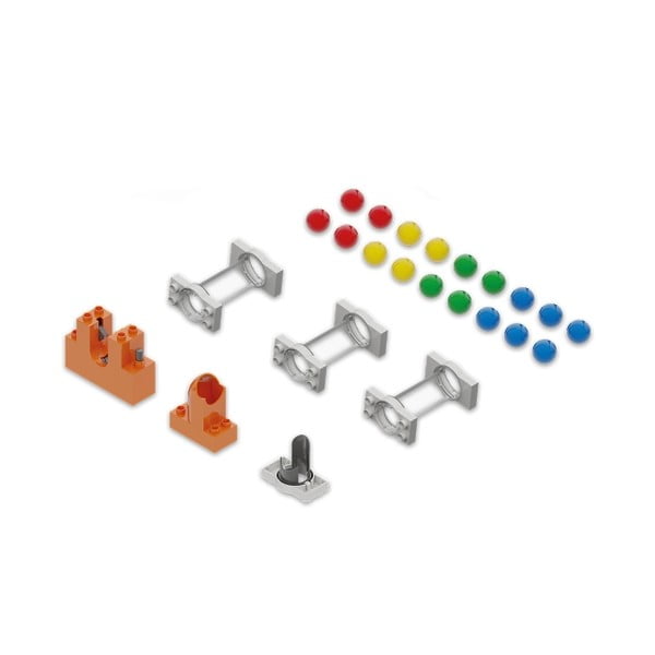 Elevator kiegészítő szett golyópályához, 24 db-os - Hubelino-image-4