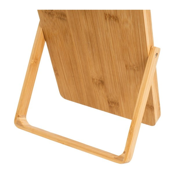 Kozmetikai tükör bambusz kerettel 20x27 cm – Casa Selección-image-3