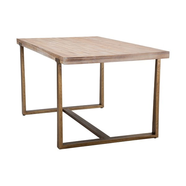 Natúr színű étkezőasztal 150x90 cm Ankara – Mauro Ferretti-image-3